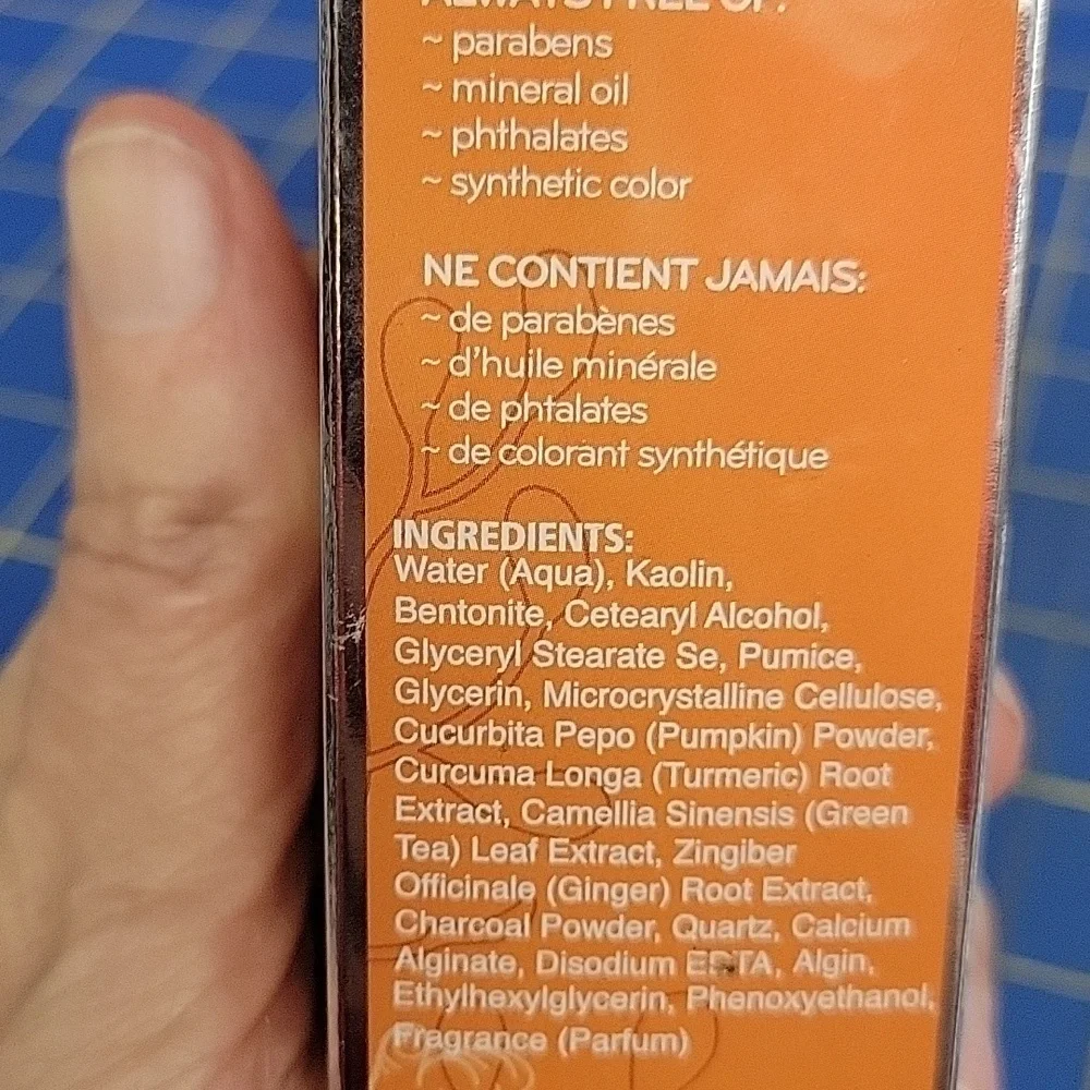 Purlisse Pumpkin + Ginger Detoxifying Charcoal Mask 2.5ml 70g